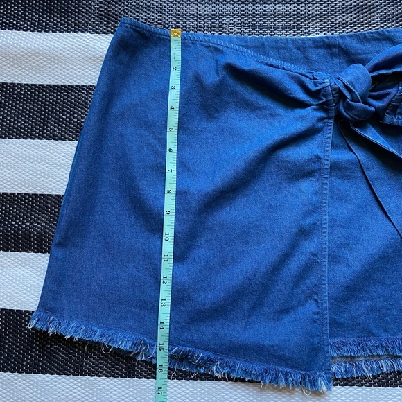 Tobi Denim wrap skirt szSmall - Picture 7 of 12